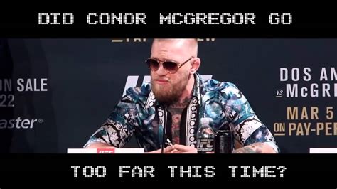 McGregor's Mascot Attack Highlights the Dangers of Sports Entertainment